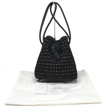 VASIC 홀리데이 2023 트위드 본드 미니 백