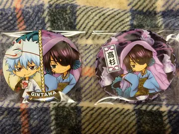 은혼 아니쿠지 캔뱃지 2개 세트