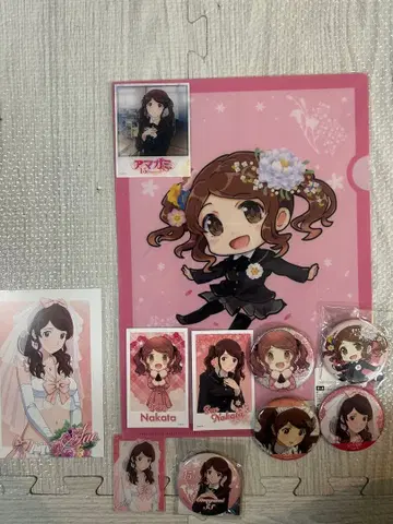 아마가미s 나카타 사에 캐릭터 굿즈 세트
