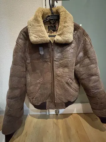 schott B-6 TYPE 양가죽 플라이트 자켓 42