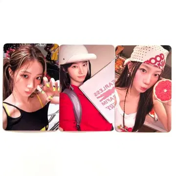 LESSERAFIM SPAGHETTI 일반반 봉입 트레이딩 카드 카즈하