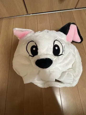 강아지 캐릭터 모자