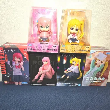 봇치 더 록! 피규어 5체 + 흔들흔들 솔라 마스코트 2세트