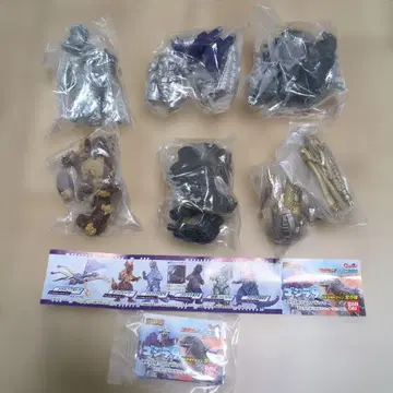 [ HG 시리즈 고질라9 ] 전 6종 풀콤보 고질라 피규어