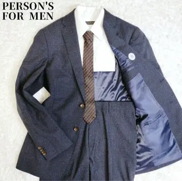 [새상품급] PERSON'S FOR MEN 퍼슨즈 수트 네이비 체크