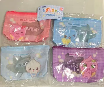 [ 익명 배송 ] 물방울 클리어 파우치 4개 세트