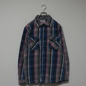AVIREX 아비렉스 플란넬 셔츠 긴팔 셔츠 XL