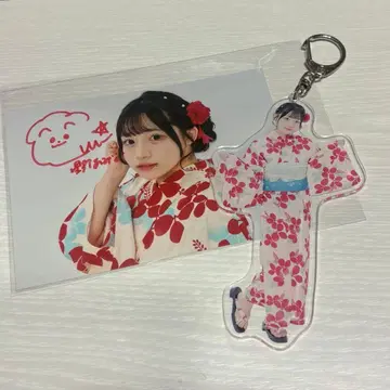 MEGAFON 호시노 아미 아크릴 키링 유카타