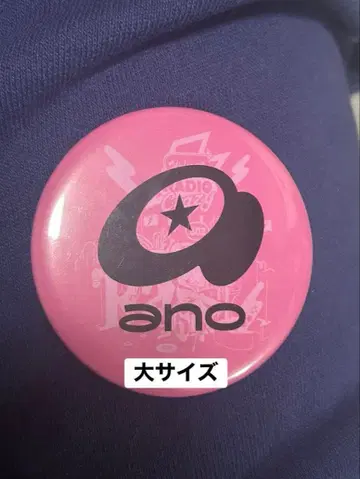 레디클 RADIO CRAZY 2025 캔뱃지 ano 빅 사이즈