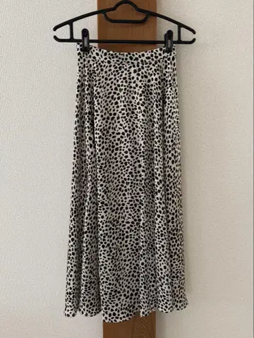 UNITED ARROWS TOKYO 레오파드 무늬 스커트 36