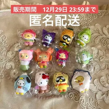 [ 익명 배송 ] 치비토모 과일 바다 생물 화과자 시나몬 우사하나