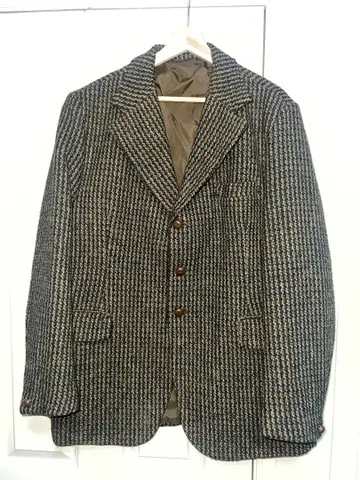 HARRIS TWEED 트위드 테일러드 자켓