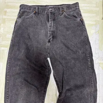 빈티지 해외 구제 의류 Wrangler 블랙 데님 팬츠