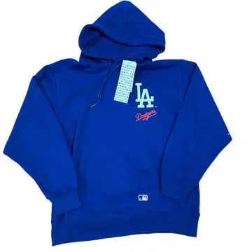 새상품 다저스 후드티 L 사이즈 블루 MLB