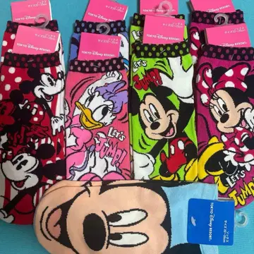 디즈니 캐릭터 양말 9개 세트