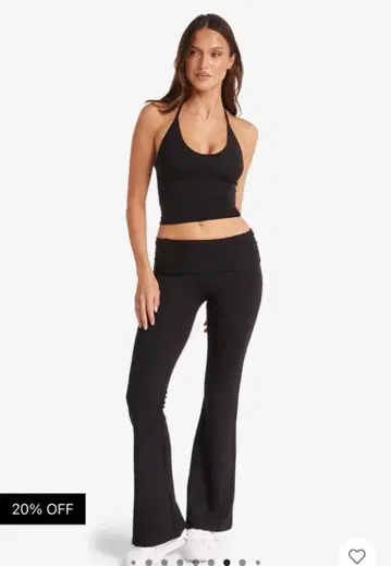 [ CSB ] Jersey Flare Pant | Black S