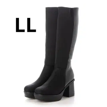 YOSUKE 통굽 롱 부츠 LL