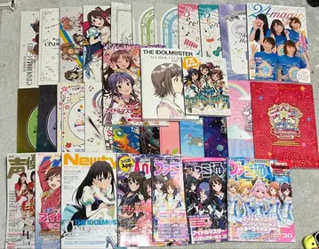 아이돌 마스터 신데렐라 걸스 라이브 팜플렛 & 잡지 32권 세트