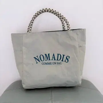 NOMADIS 노마디스 토트백 SAC 라이트 그레이 중고 새상품급