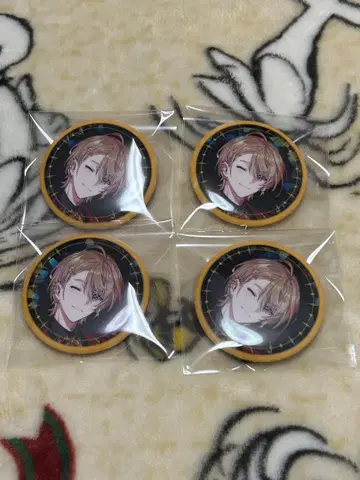 니지산지 후라 소토 랜덤 키라키라 캔뱃지 IMPACT 태양조