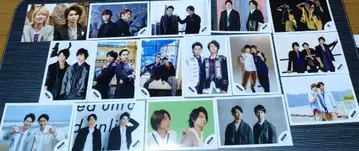 아라시 아이바 마사키 마츠모토 준 메인 + 혼합 공식 사진 16장 세트