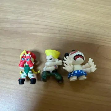 스트리트 파이터 미니 피규어 3개 세트