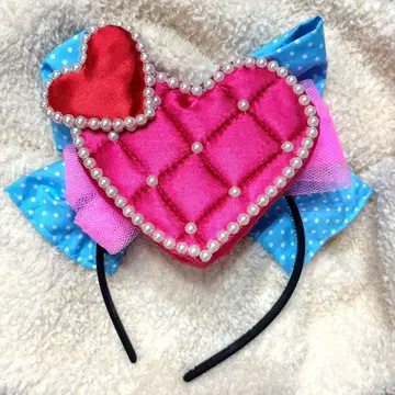 팔팔루자풍 미니 머리띠 핸드메이드