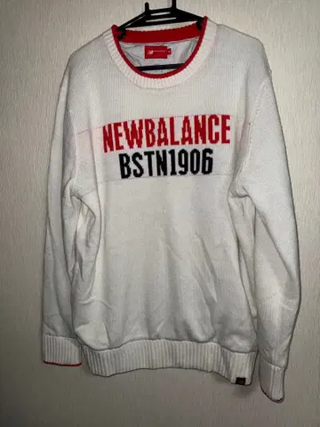 중고 사이즈 6 방풍 니트 NEW BALANCE BSTN1906 스웨터