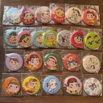 2021년 한정판! 역대 페코짱 캡슐 캔뱃지 컬렉션 23개 컴플리트