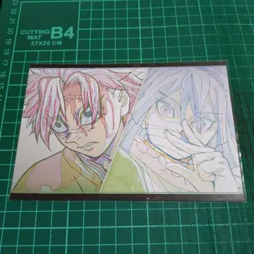 귀멸의 칼날 다이닝 오스소와케 엽서 사네미&이쿠로