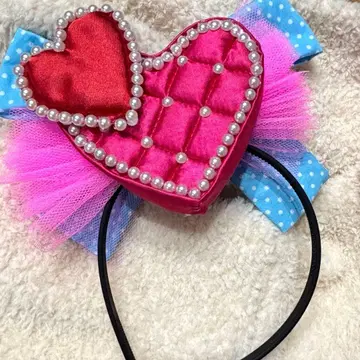 파르팔루자풍 미니 머리띠 핸드메이드