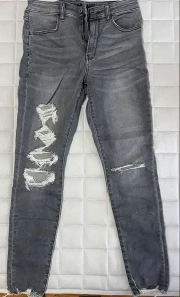 AMERICAN EAGLE 데미지 가공 스키니 청바지 US8