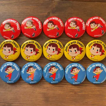 페코짱 캔뱃지 세트 15개
