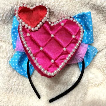 원더랜드풍 미니 머리띠 핸드메이드