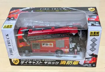 새상품 다이캐스트 기믹 소방차