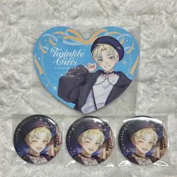 TwinkleGift 히바치 마나 캔뱃지 카드