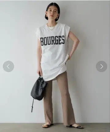 미사용 라운지 드레스 니트 팬츠