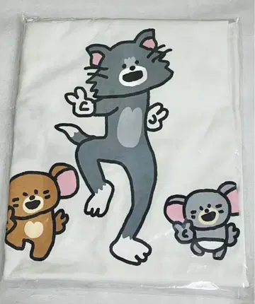 톰과 제리 제일복권 B상 콜라보레이션 T셔츠 화이트