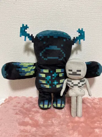 [ 묶음 판매 ] Minecraft 마인크래프트 워든 스켈레톤 봉제 인형