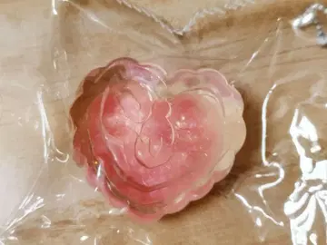 kikisquishy 스퀴즈 투명 반짝반짝 하트 월병