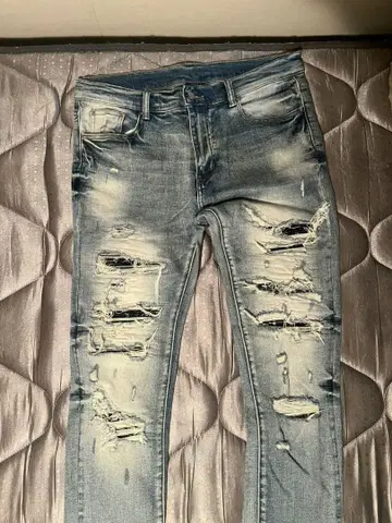 mnml 슬림핏 스키니 데님 34