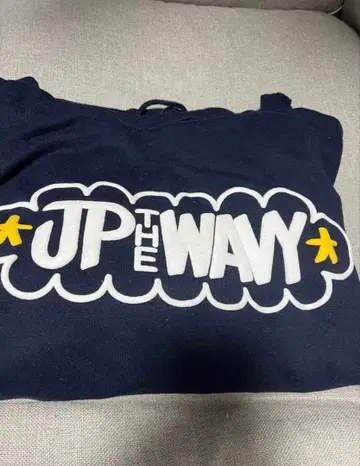JP THE WAY 네이비 후드티 래퍼