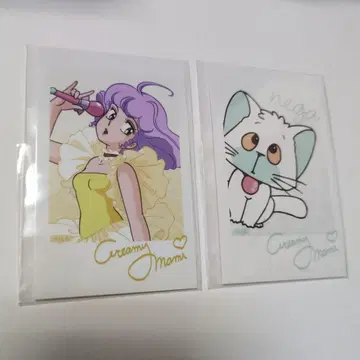 크리미마미 폴라로이드풍 사진 사인 포함