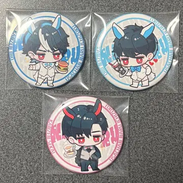 완전한 일족 오야스미 담요 우사쨩 일족 캔뱃지