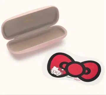 온데이즈 OWNDAYS 헬로키티 안경 케이스 안경닦이