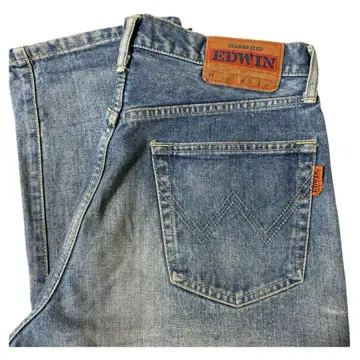 EDWIN 1502 데님 80s 일본제 W34 L33 빈티지 구제 의류