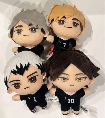 하이큐!! 미니코레! 봉제 인형 마스코트 5 전 4종 세트