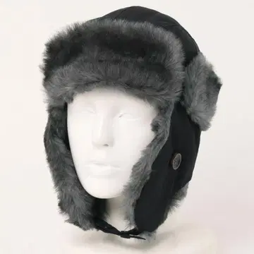 RUBEN 블랙 플라이트 캡 58.5cm