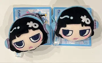 아노 바츠마루 마스코트 부착 머리끈 아노짱 2종 세트