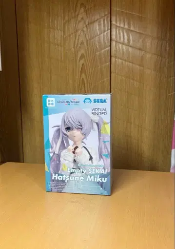 아무도 없는 세계의 하츠네 미쿠 피규어